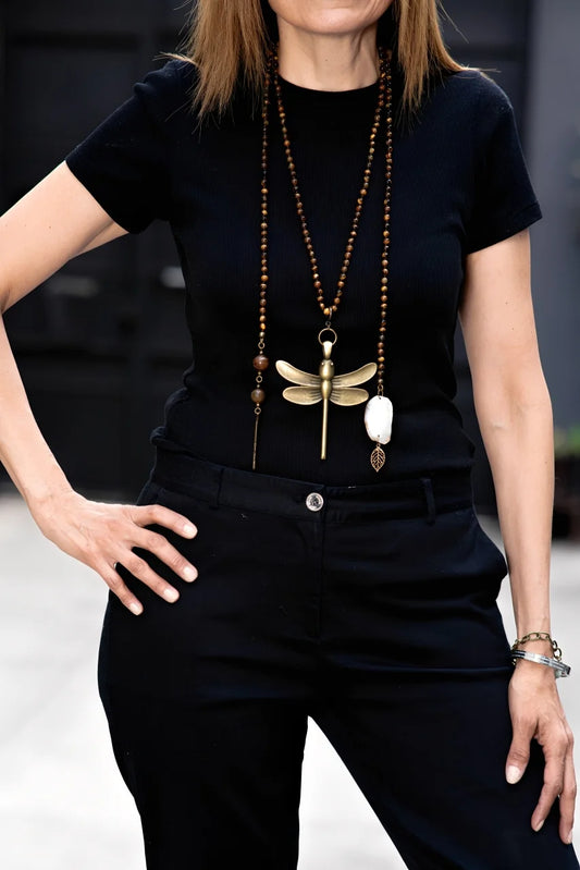 Collar Libélula Mística