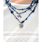 Collar Trío Místico Azul