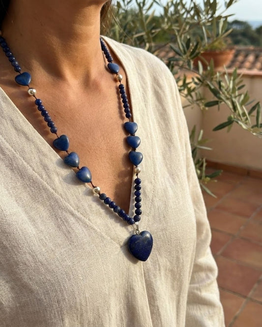 Collar Corazón Azul (Especial)