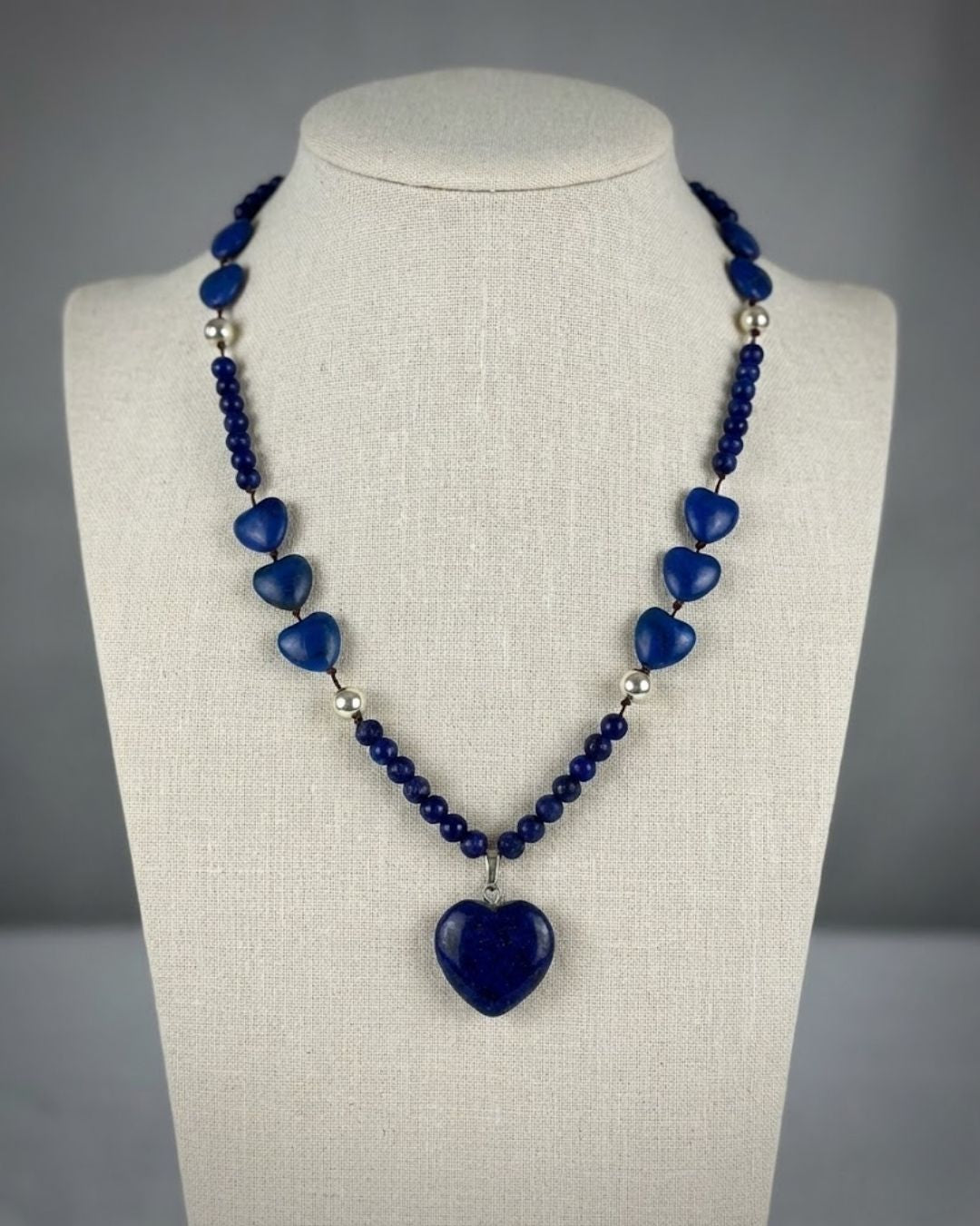 Collar Corazón Azul (Especial)